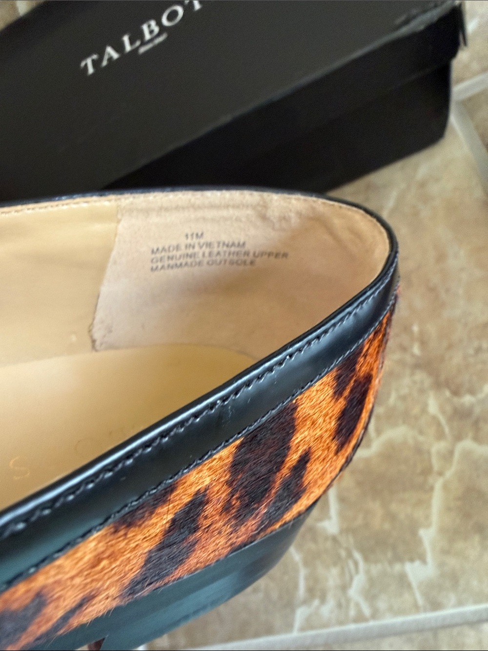 Leopard print loafers - Picture 4 of 11